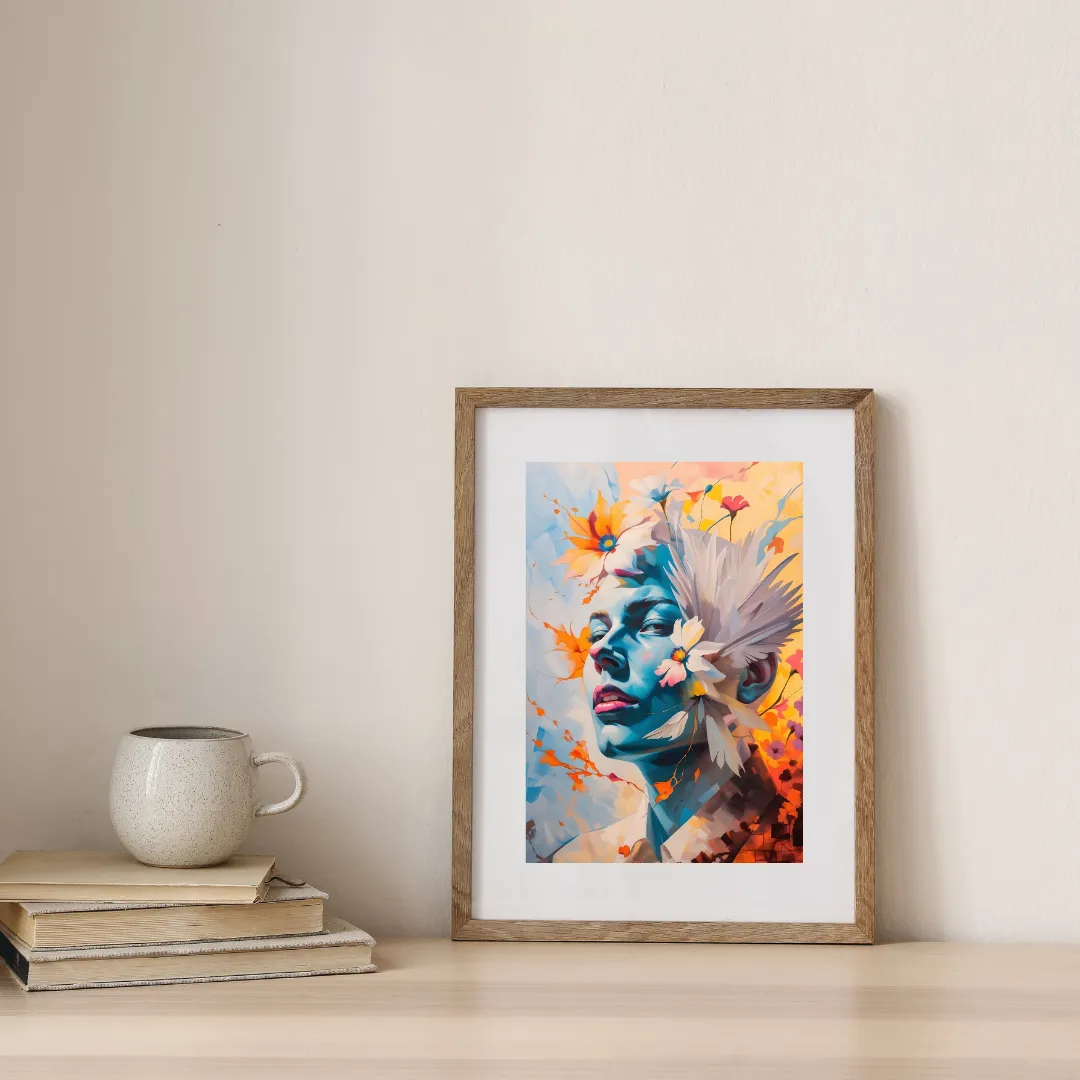 The Floral Awakening — digital art print by Lurevi