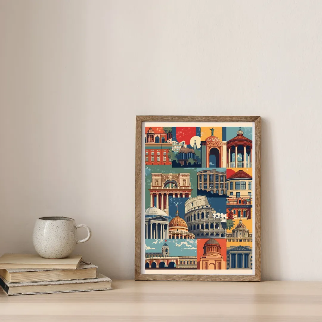 Architectural Wonders Collection — digital art print by Lurevi