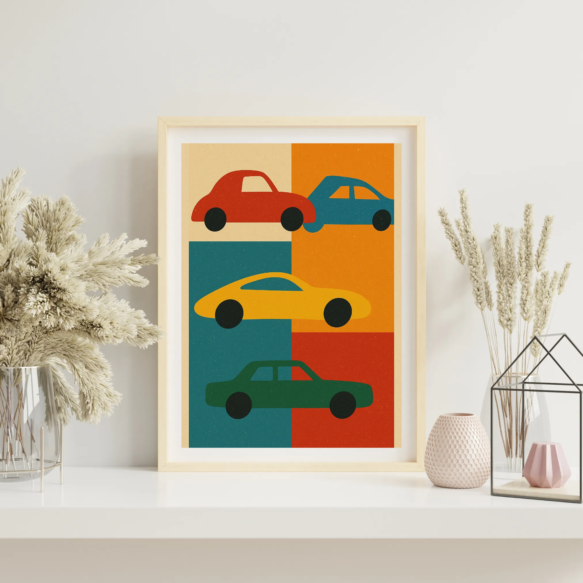Wheels Through Time — digital art print by Lurevi