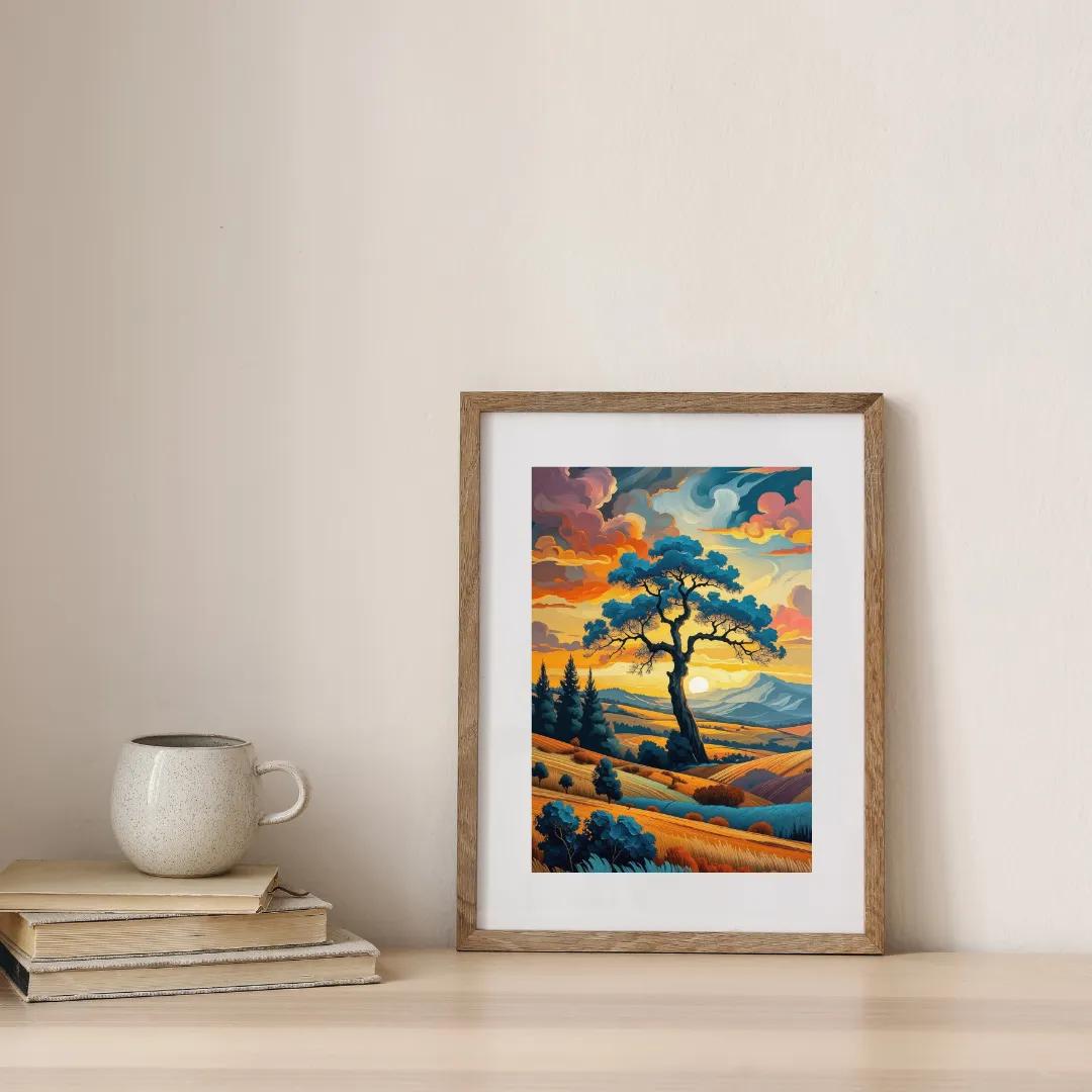 Symphony of Light and Shadow — digital art print by Lurevi