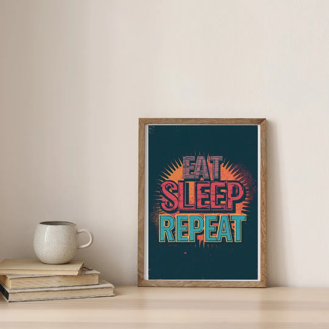 The Daily Success Formula — digital art print by Lurevi