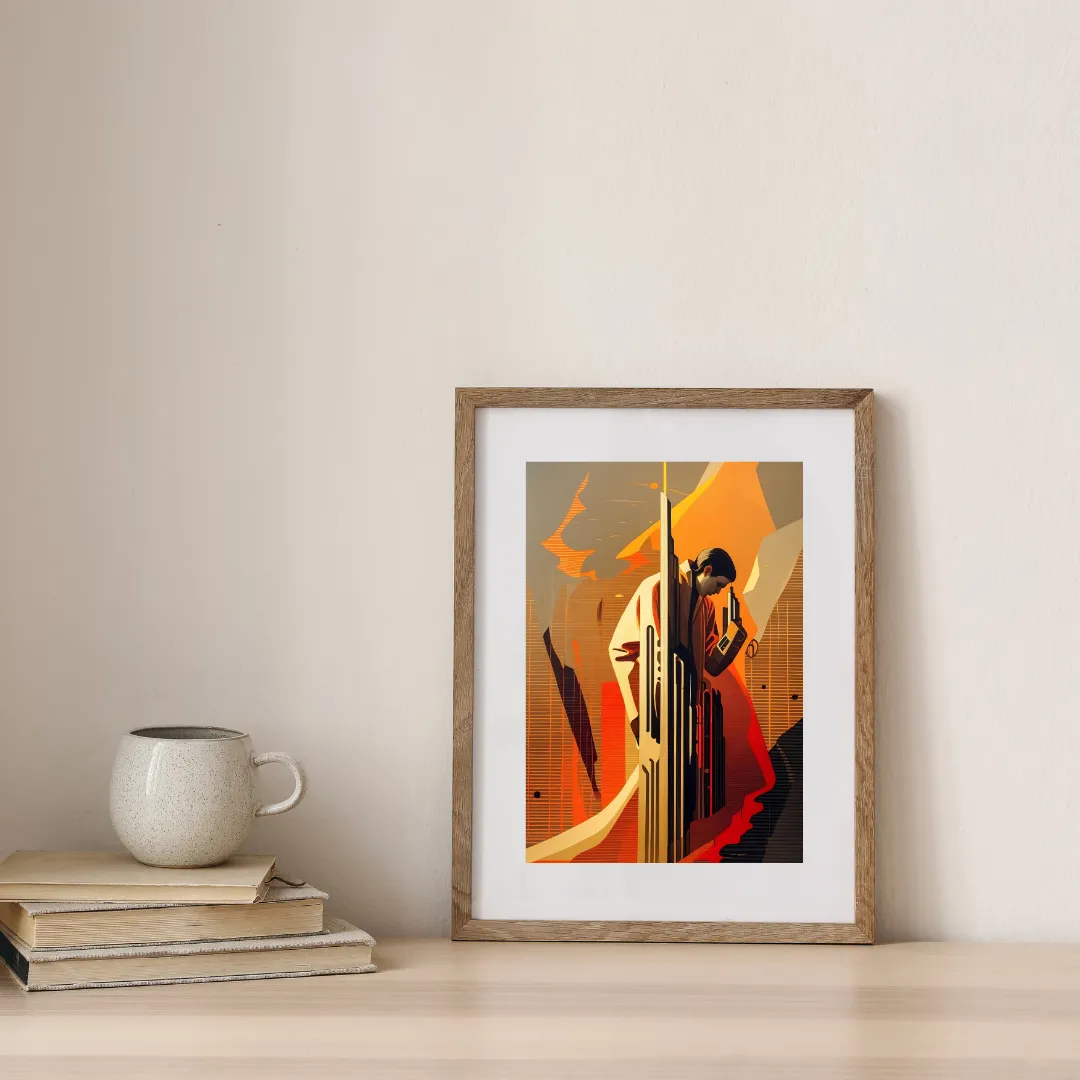Divided Reflection — digital art print by Lurevi
