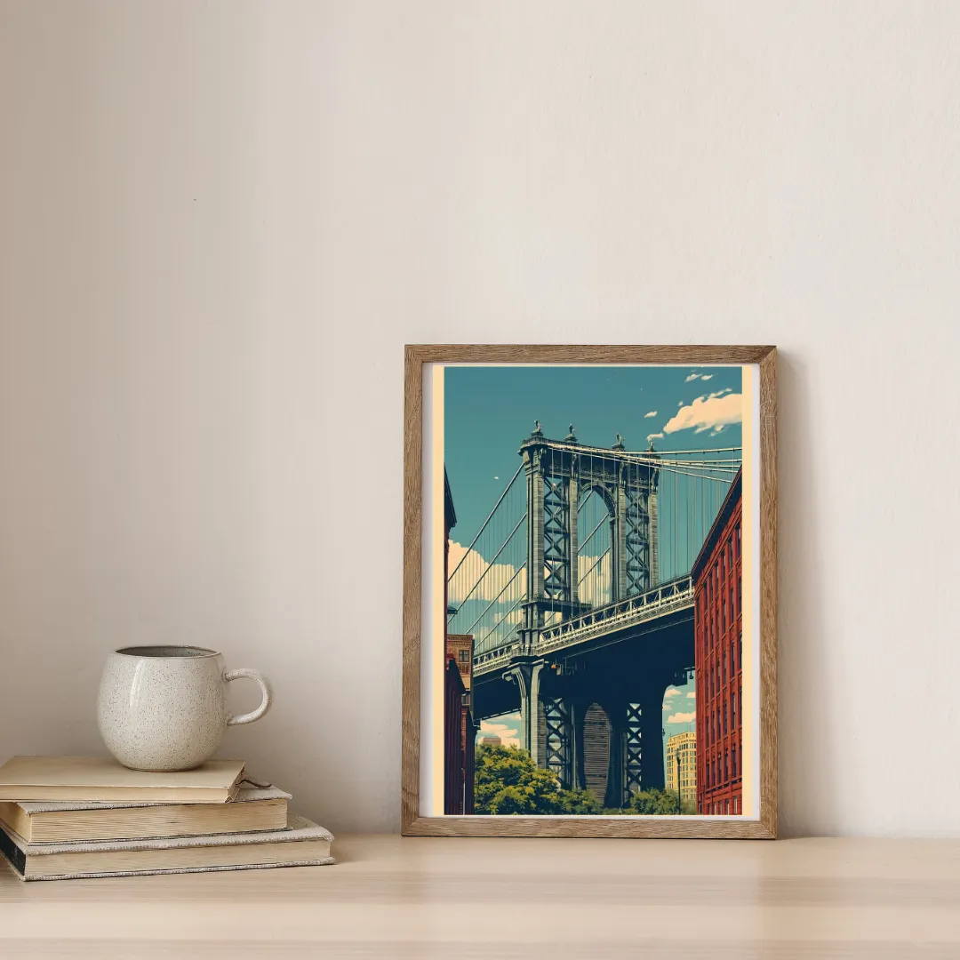 Gateway Through Manhattan — digital art print by Lurevi