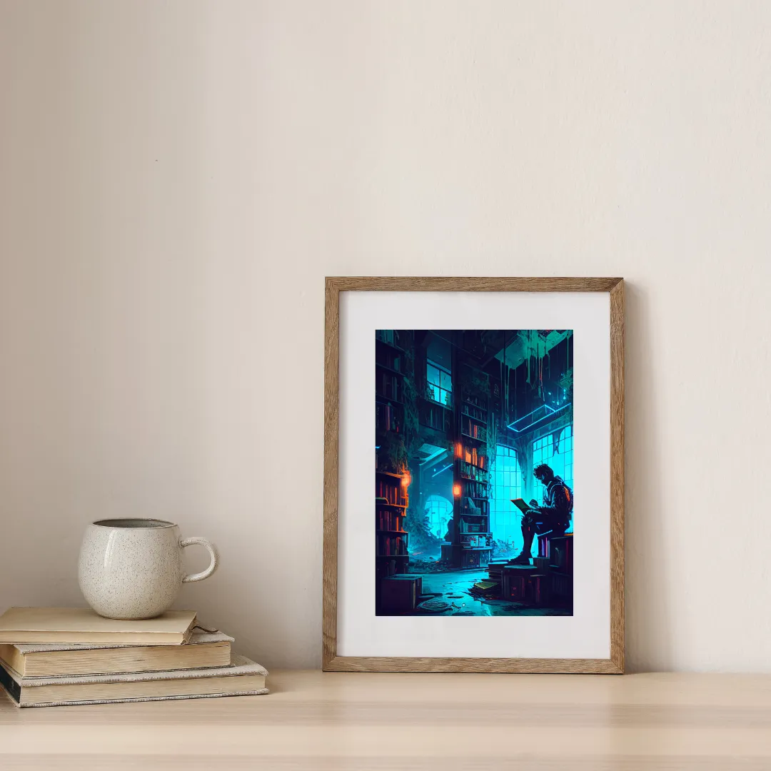 Post-Apocalyptic Study — digital art print by Lurevi