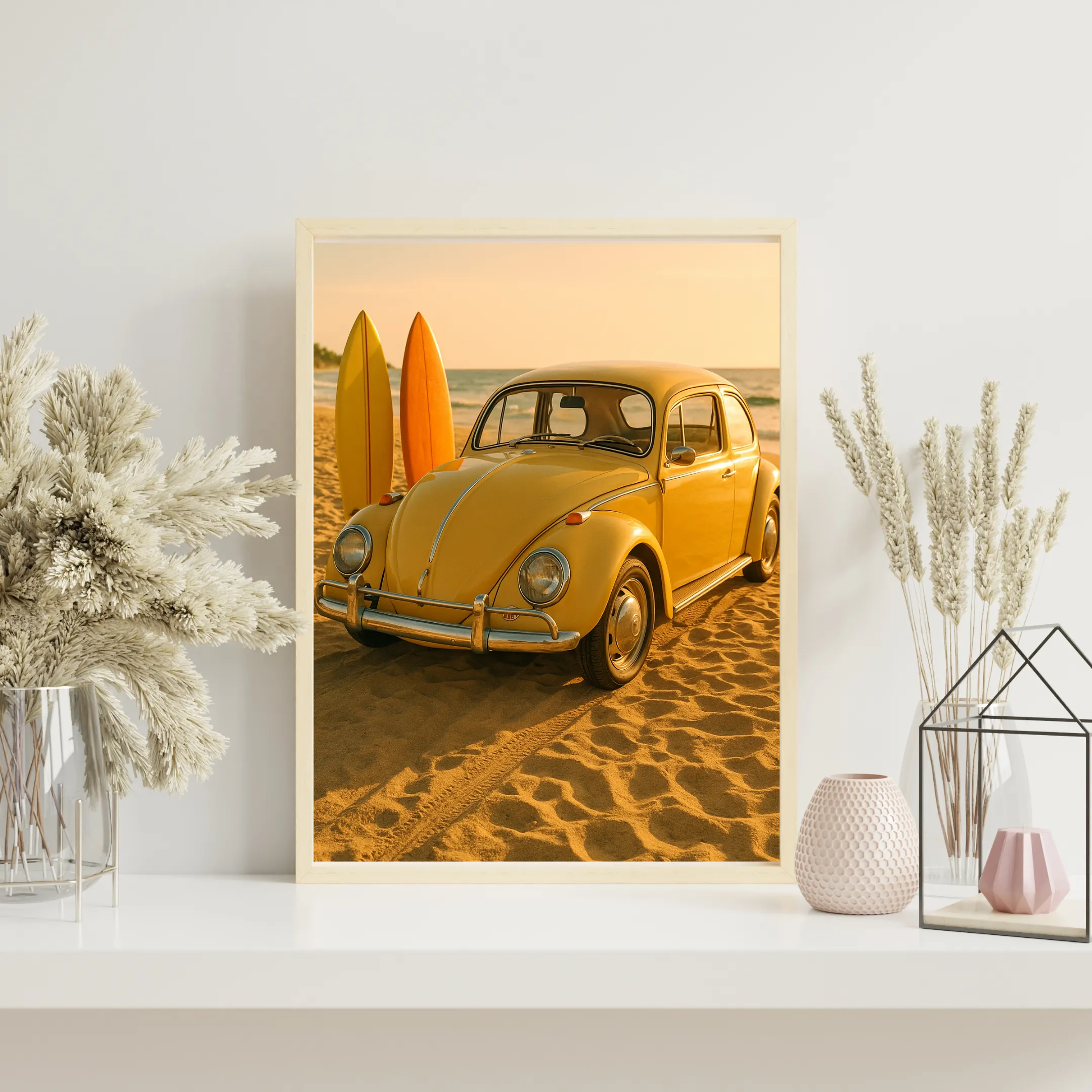 Golden Coast Ride — digital art print by Lurevi