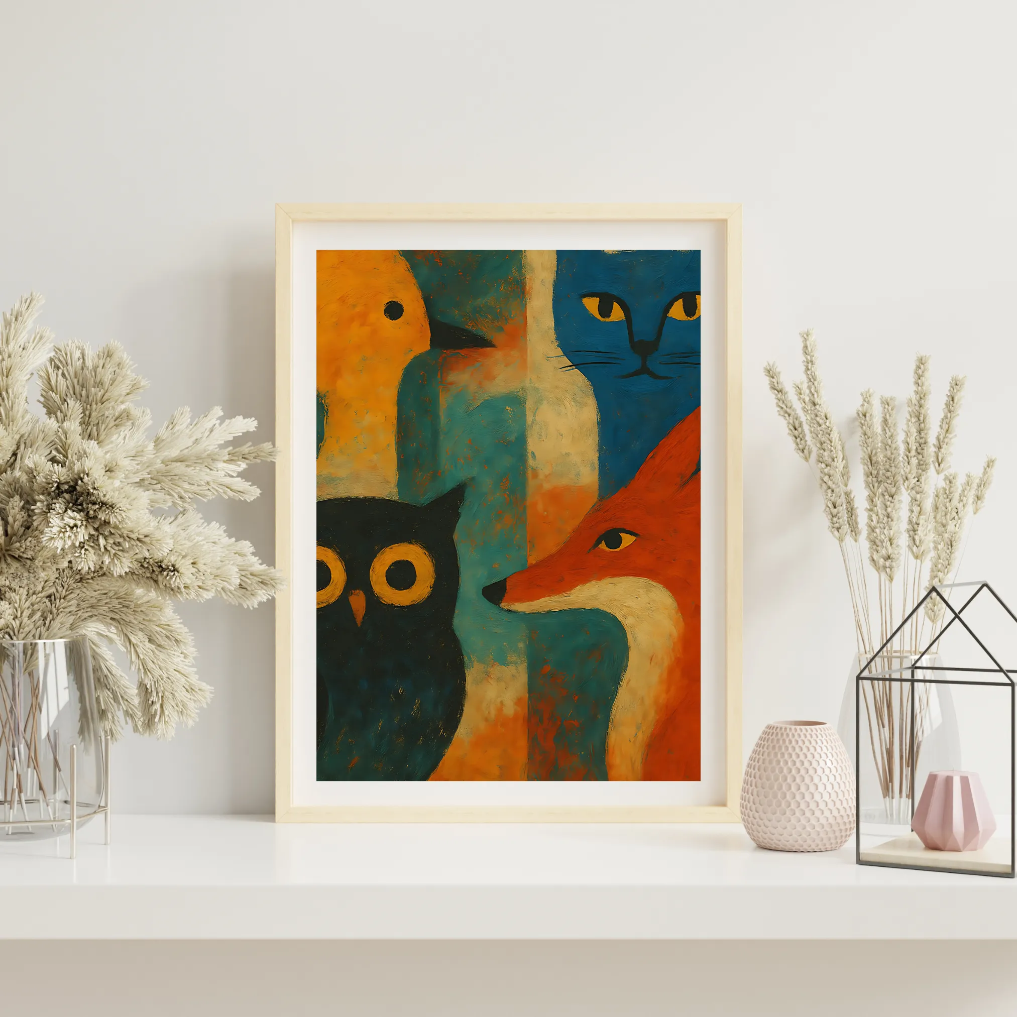 Whispers of the Wild — digital art print by Lurevi
