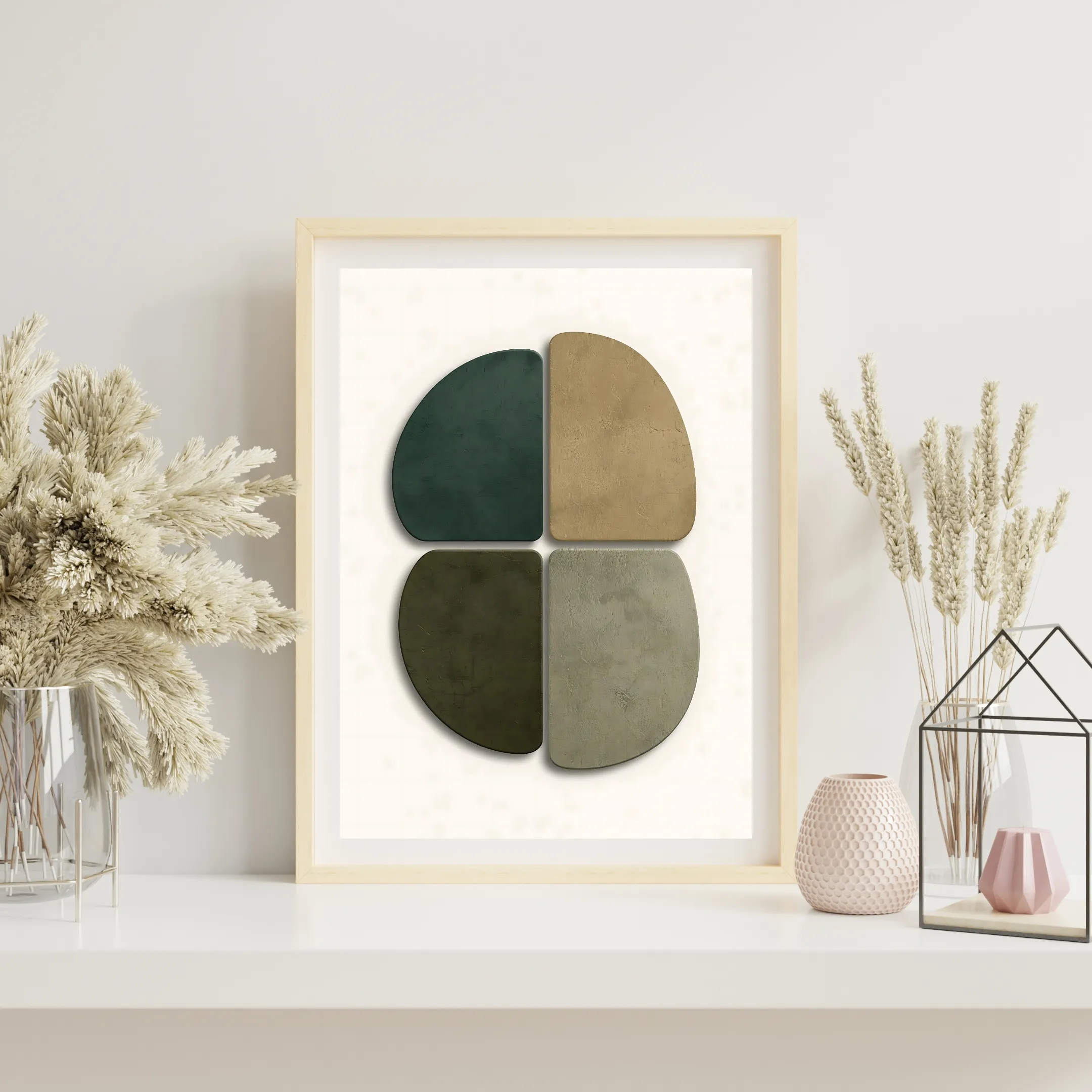 Balance of Earthly Elements — digital art print by Lurevi