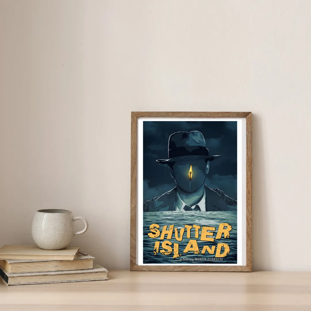 Shutter Island Poster — digital art print by Lurevi