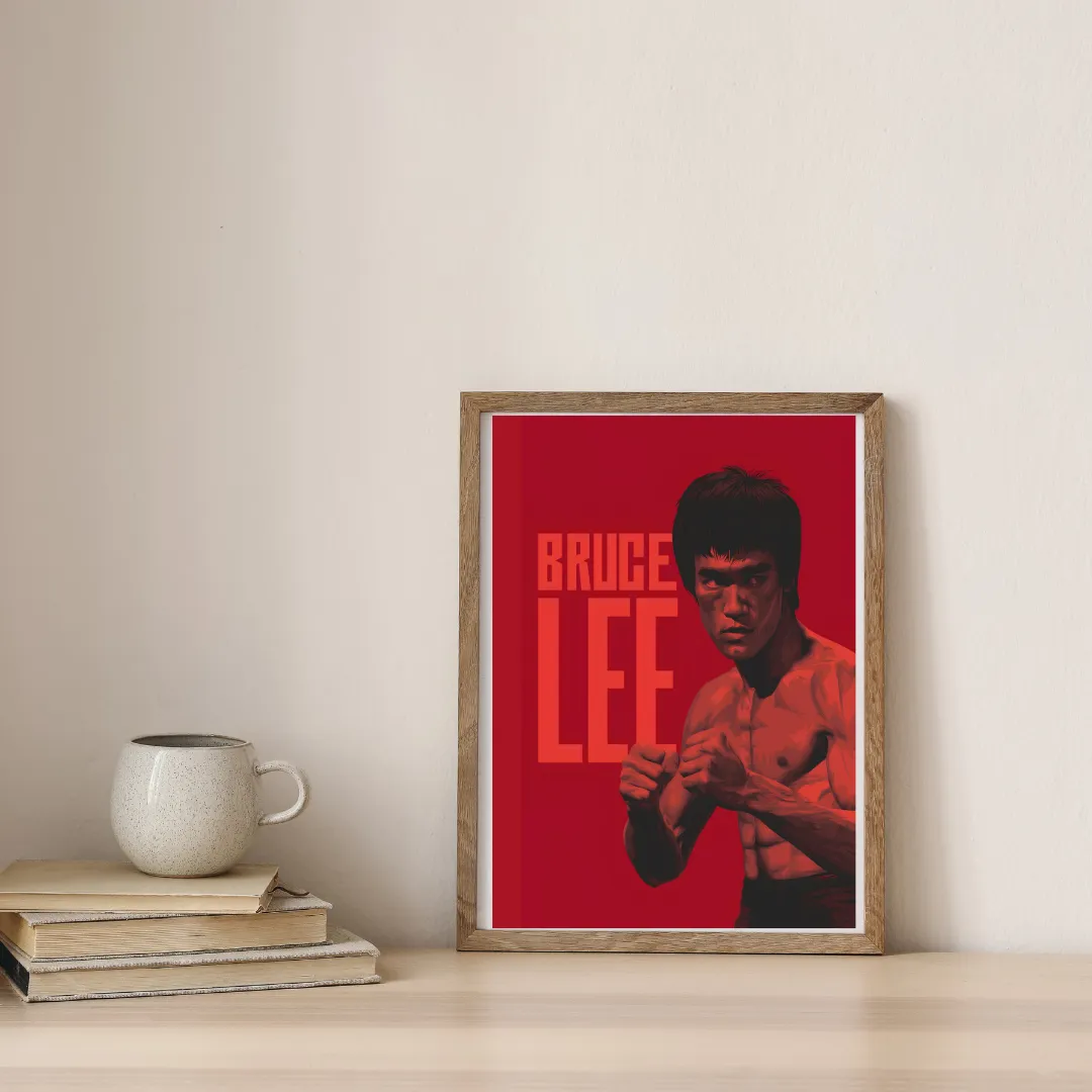 Bruce Lee: Beyond Limits — digital art print by Lurevi