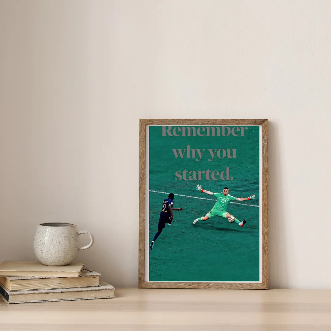 Remember The First Goal — digital art print by Lurevi