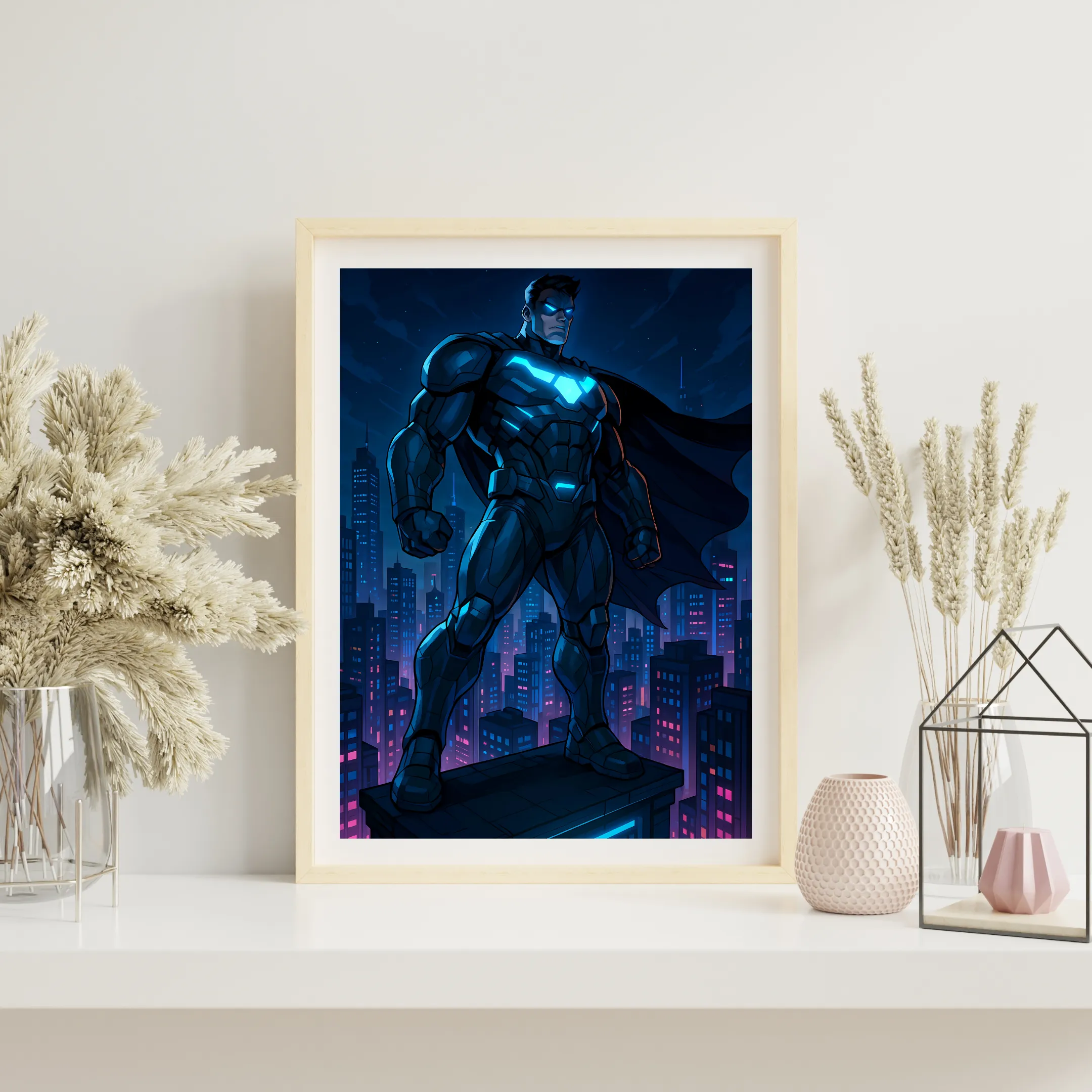 Titan of the Night — digital art print by Lurevi