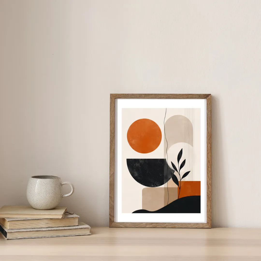 Sunlit Abstract Harmony