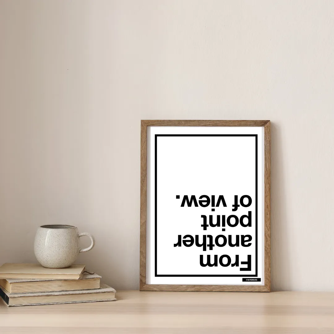 Flip Your Point Of View — digital art print by Lurevi