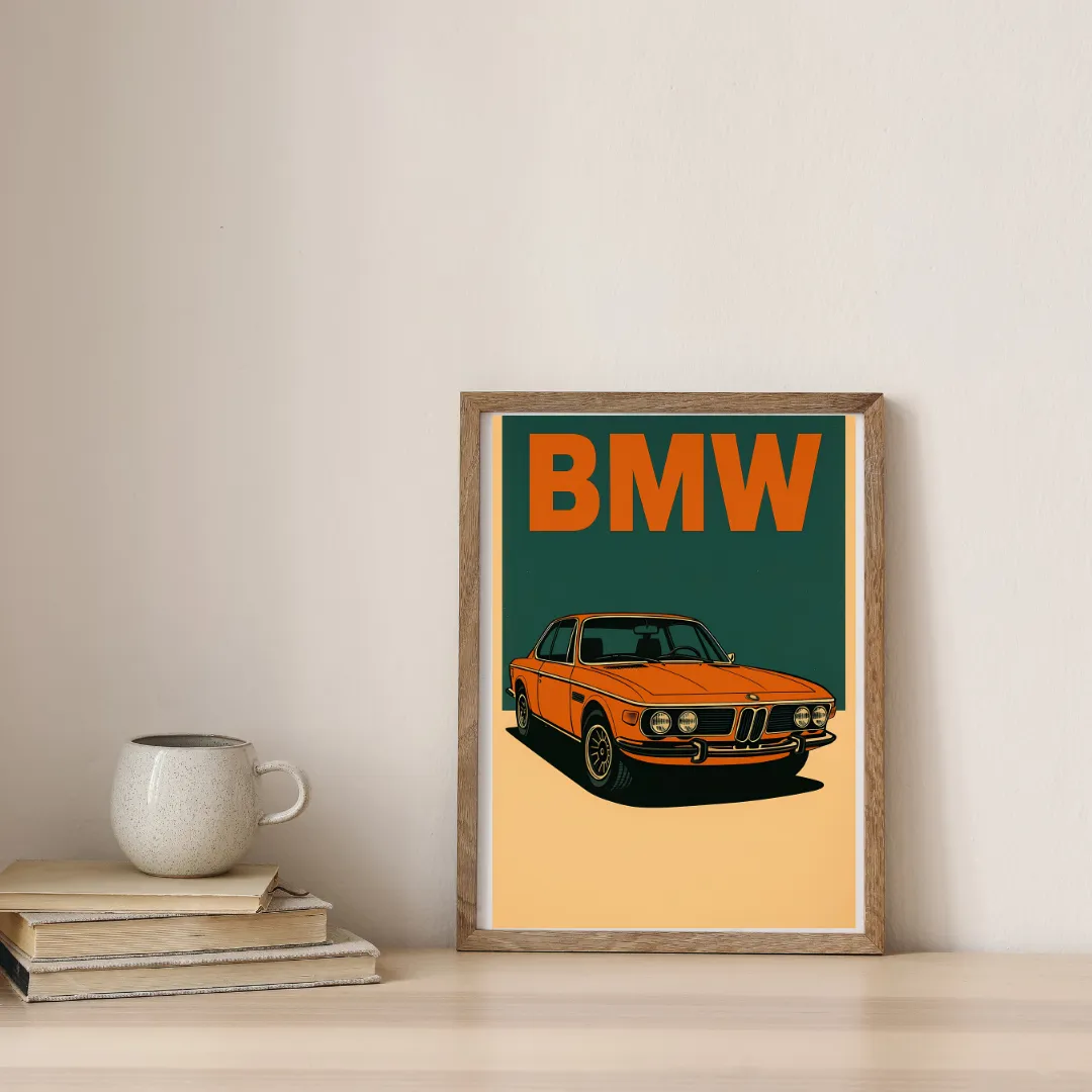 Timeless BMW Excellence — digital art print by Lurevi