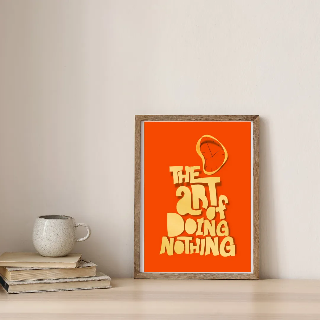 Time To Do Nothing — digital art print by Lurevi