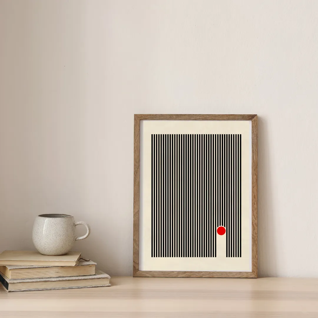 The Red Point Of Focus — digital art print by Lurevi