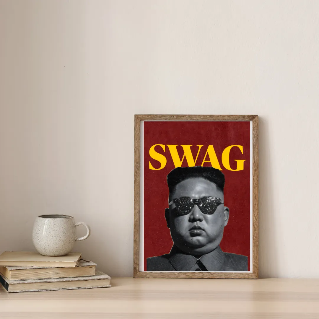 Cosmic Supreme Swagger — digital art print by Lurevi