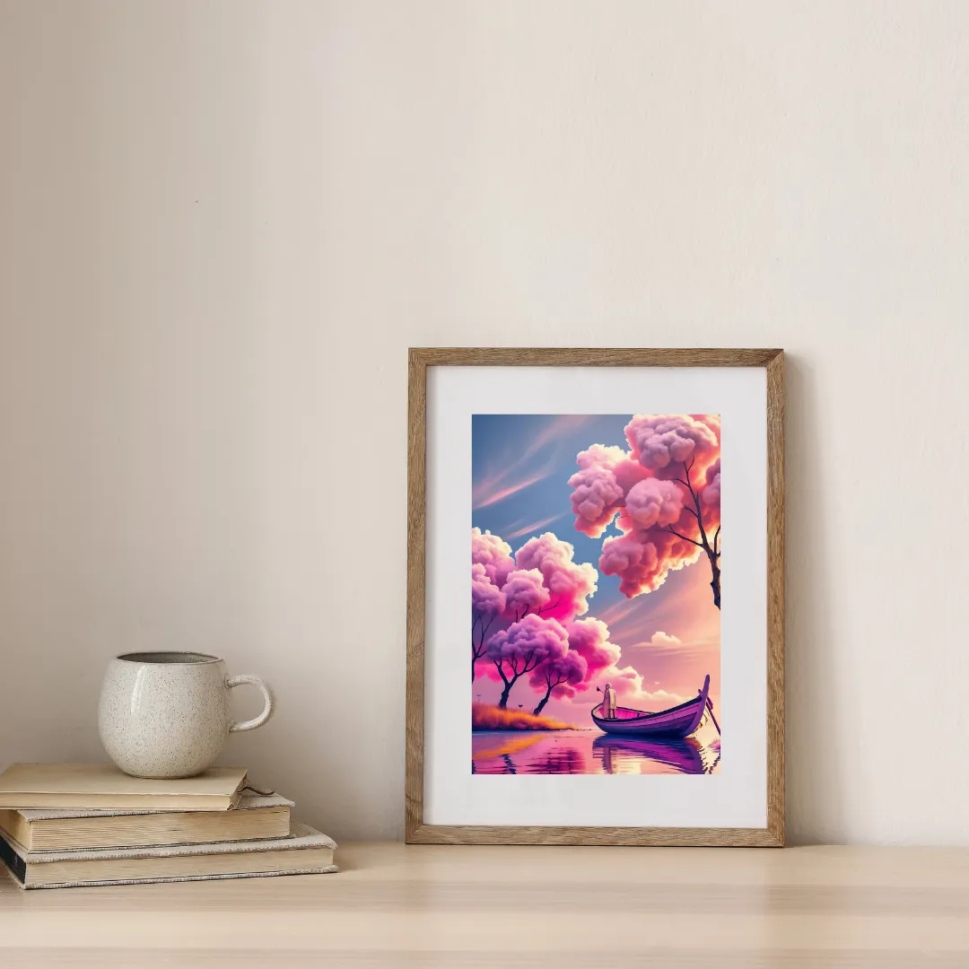 The Whispering Horizon — digital art print by Lurevi