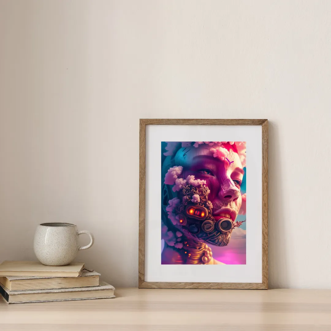 Cloudborne Circuitry — digital art print by Lurevi