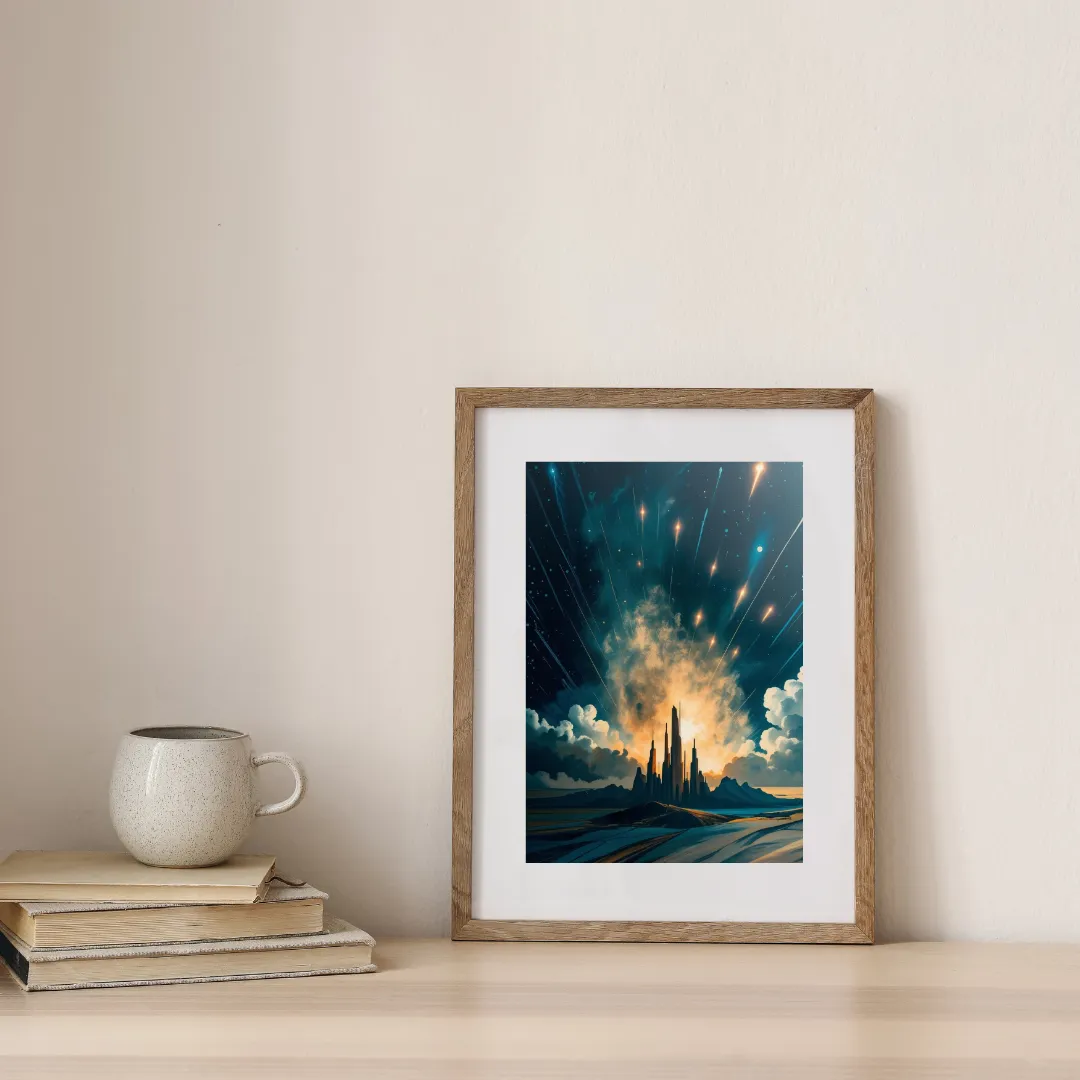 The Cosmic Dawn — digital art print by Lurevi