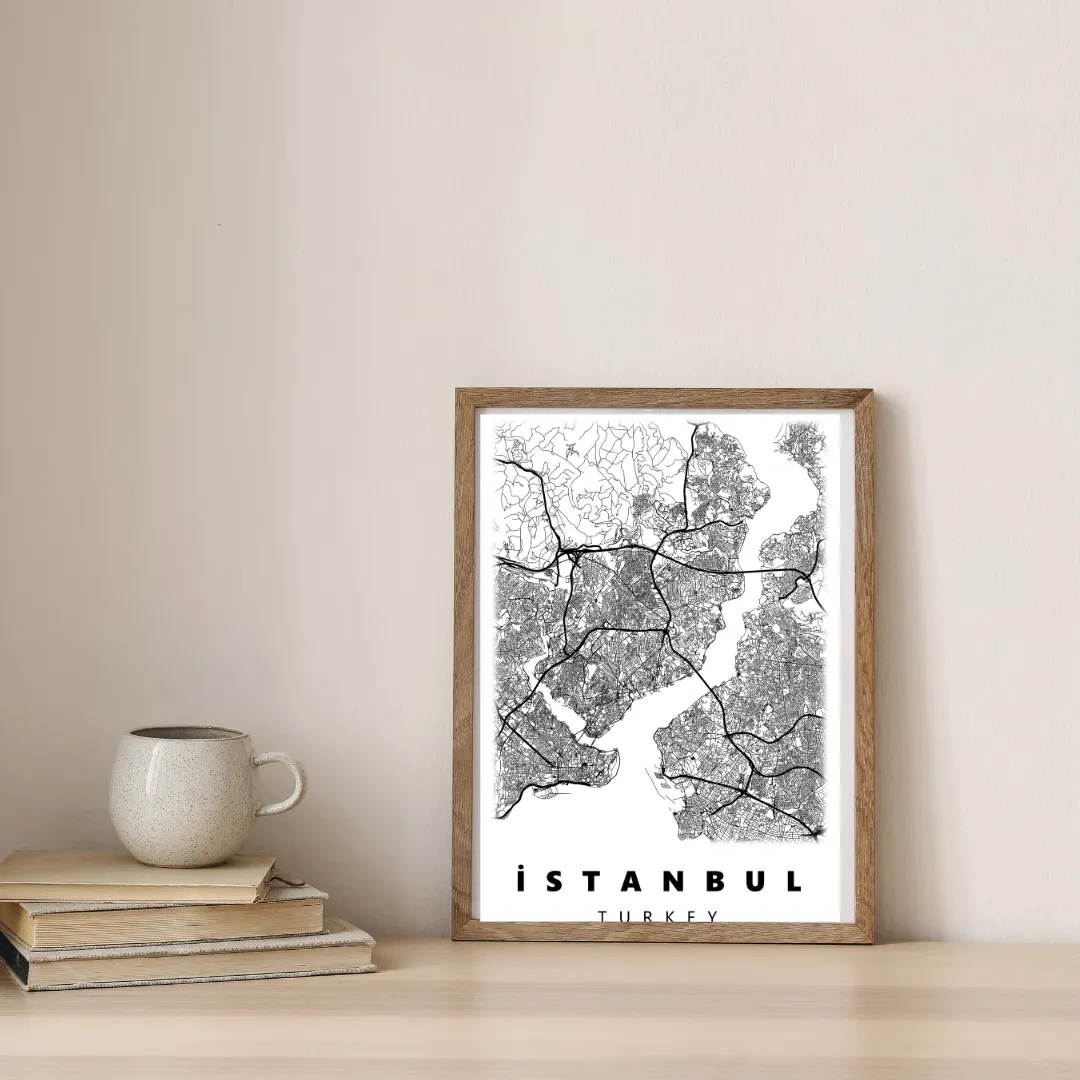The Istanbul Grid — digital art print by Lurevi