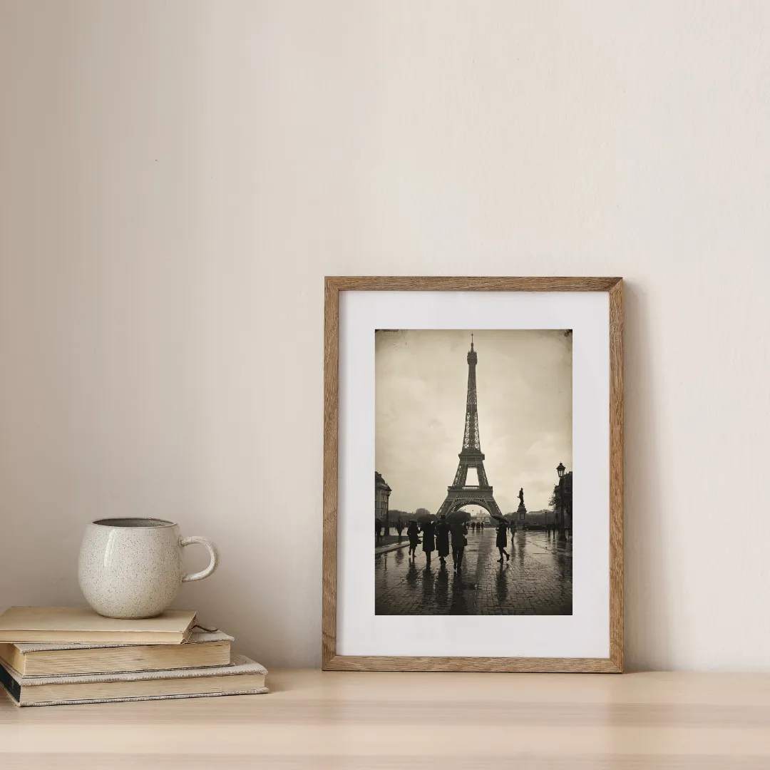 Memories of Paris — digital art print by Lurevi