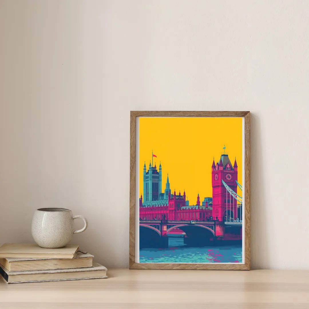 London Across The Thames — digital art print by Lurevi